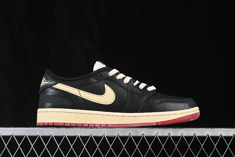 All categories Air Jordan Jordan series basketball shoes Air Jordan 1 Low G version pure original Nigel Sylvester x Air Jordan 1 Low AJ1 Joe 1 joint low-top cultural casual sneakers IB8958-001